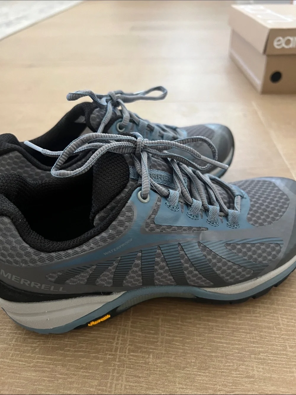 Merrell Women's Siren Edge 3 Trail Running Shoes in rock blue